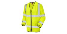 Brayford EN 471 Cl 3 LFS Sleeved Zip Waistcoat (EN 533) HV Yellow